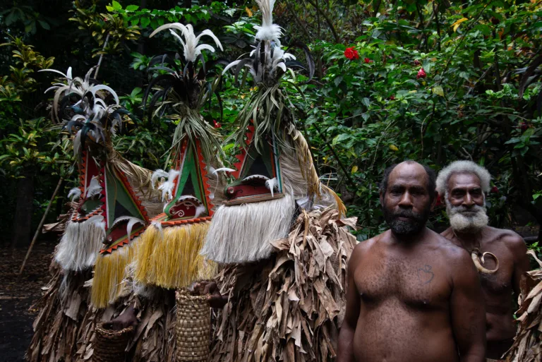 Hendrik van Zwol op het eiland Tanna