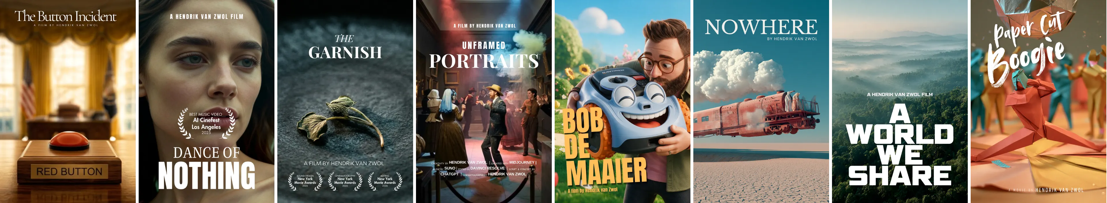 Award-logo's: New York Movie Awards en AI Cinefest Movie Award