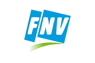 FNV klantlogo van AI spreker Hendrik van Zwol