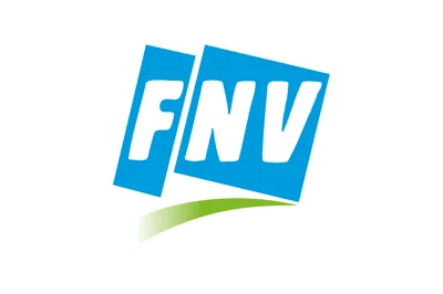 FNV klantlogo van AI spreker Hendrik van Zwol