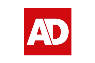 Algemeen Dagblad media-logo van AI spreker Hendrik van Zwol