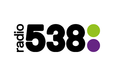 Radio 538 media-logo van AI spreker Hendrik van Zwol